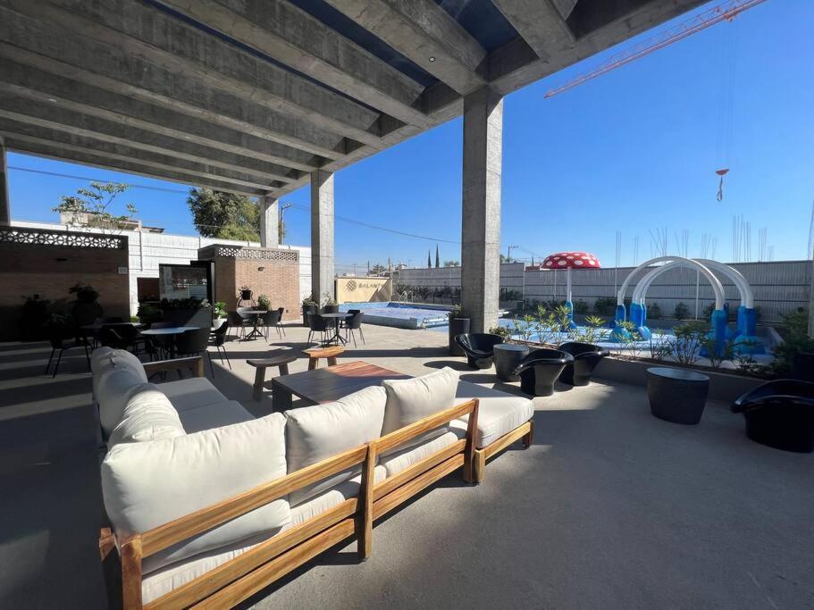 Apartament Depa Boho Al Sur Pet Friendly Piscina Gym Sala De Cine Guadalajara Zewnętrze zdjęcie