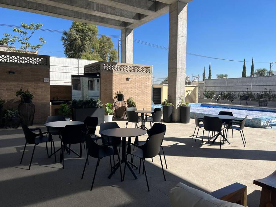 Apartament Depa Boho Al Sur Pet Friendly Piscina Gym Sala De Cine Guadalajara Zewnętrze zdjęcie